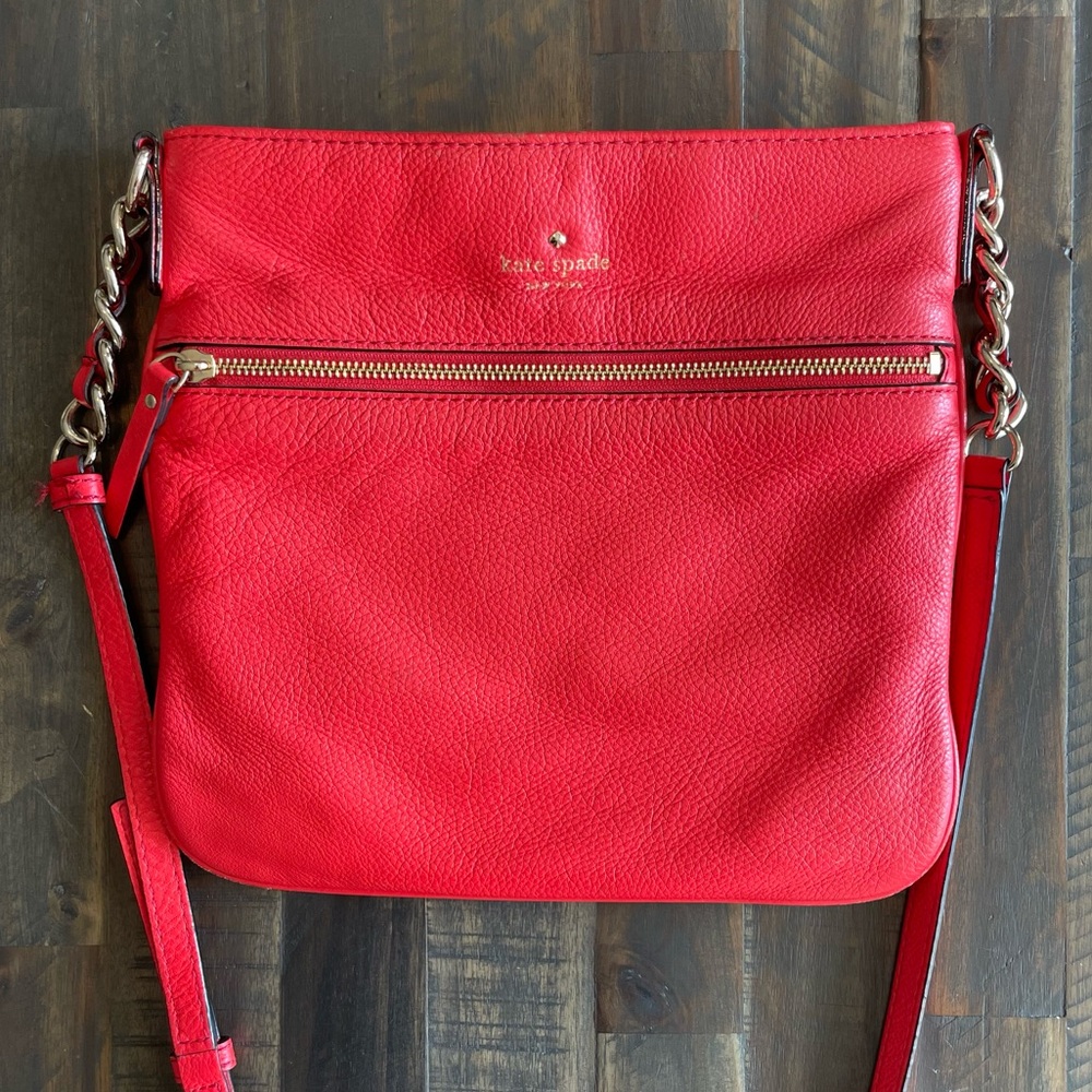 Kate Spade Red Crossbody Bag